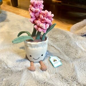 Jellycat Super Rare Pink Hyacinth BNWT